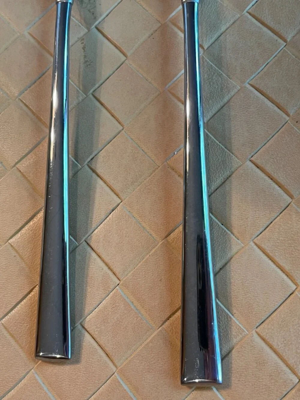 Wedgewood Flatware 2 Serving Spoons & 1 Fork Set of 3 Unknown Pattern